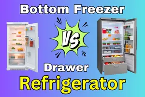 What is the Difference Between a Bottom Freezer and a Drawer Refrigerator? - Post Thumbnail
